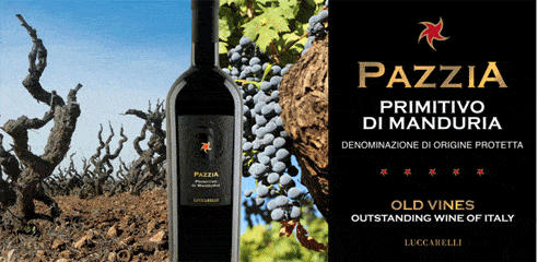 Rượu Vang Pazzia Primitivo Di Manduria D.O.P